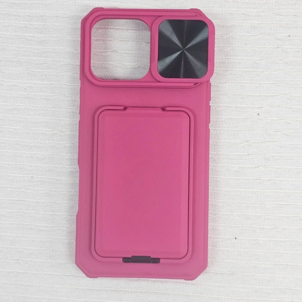 Nillkin‎ CamShield Armor PropGalaxy S25 Case Pink Magnetic Kickstand Cover